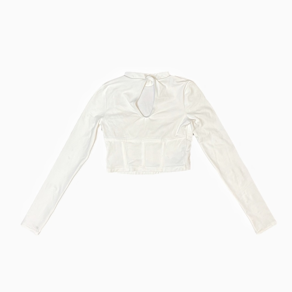 Balera | Long Sleeve Caged Waist Top Dance Costume, Size LC - Picture 5 of 7